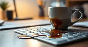 Qué hacer si derramas líquido en tu teclado ? ¿Qué hacer si derramas líquido en tu teclado ?